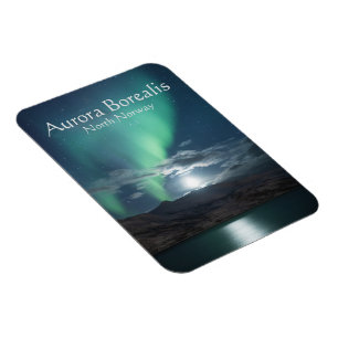 Magnet Flexible Aurora Borealis Norvège du Nord