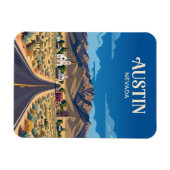 Magnet Flexible Austin États-Unis (Horizontal)
