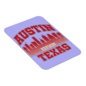 Magnet Flexible Austin, Texas (Côté Droit)