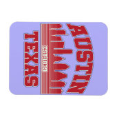 Magnet Flexible Austin, Texas (Horizontal)