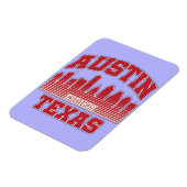Magnet Flexible Austin, Texas (Côté Gauche)
