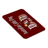 Magnet Flexible Australian Cattle Chien Papa (Côté Droit)
