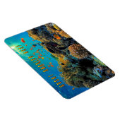 Magnet Flexible Australie Grande barrière de corail stylisée (Côté Droit)