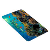 Magnet Flexible Australie Grande barrière de corail stylisée (Côté Droit)