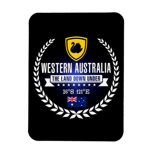 Magnet Flexible Australie occidentale (Vertical)