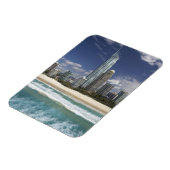 Magnet Flexible Australie, Queensland, Gold Coast, Surfers (Côté Gauche)