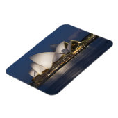 Magnet Flexible Australie, Sydney. Opéra la nuit (Côté Gauche)