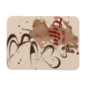 Magnet Flexible Auteur De Café Mais Premier Café (Horizontal)