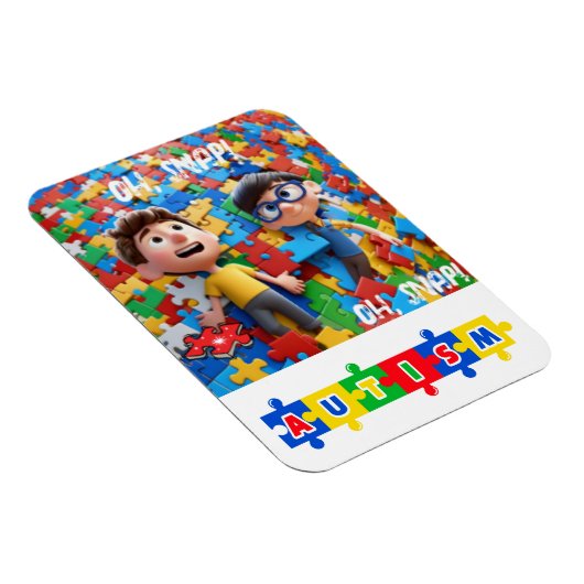 Magnet Flexible Autisme (Côté Droit)