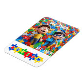 Magnet Flexible Autisme (Côté Gauche)