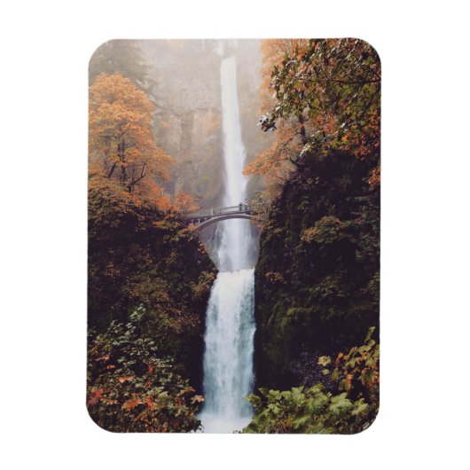Magnet Flexible Automne à Multnomah Falls, Oregon (Vertical)