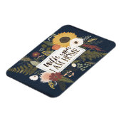 Magnet Flexible Automne Romance III | Avec Vous Je Suis À La Maiso (Côté Gauche)