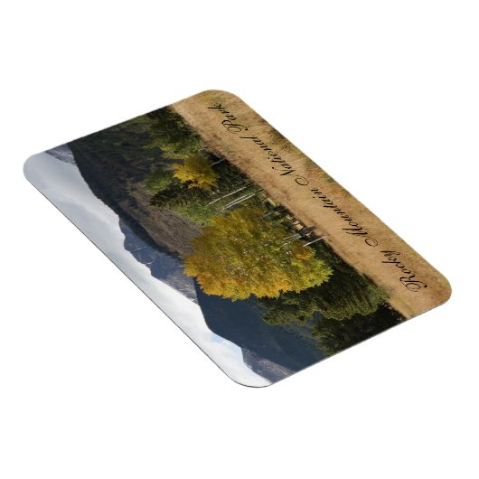 Magnet Flexible Automne sur Mummy Range Parc national des Rocheuse (Côté Droit)