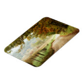 Magnet Flexible Automne sur une route de campagne (Côté Gauche)