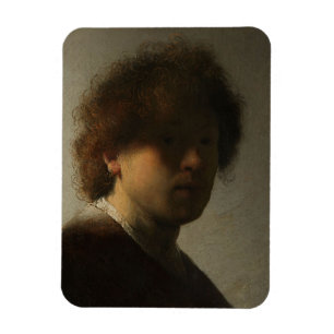 Magnet Flexible Autoportrait du jeune Rembrandt