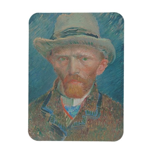 Magnet Flexible Autoportrait, Vincent van Gogh (Vertical)