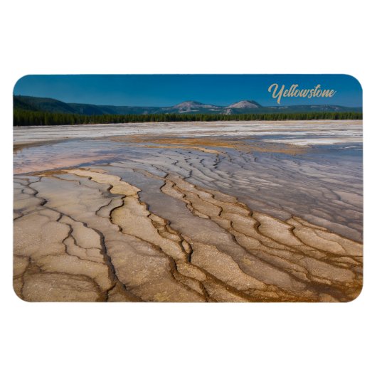 Magnet Flexible Autour du Grand Prismatic Spring Yellowstone (Horizontal)