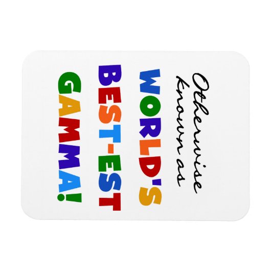 Magnet Flexible Autrement Connaissez les meilleurs cadeaux Gamma (Horizontal)