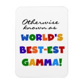 Magnet Flexible Autrement Connaissez les meilleurs cadeaux Gamma (Vertical)