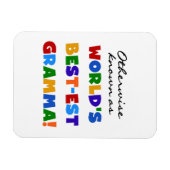 Magnet Flexible Autrement connu comme les meilleurs cadeaux de gra (Horizontal)