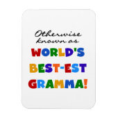 Magnet Flexible Autrement connu comme les meilleurs cadeaux de gra (Vertical)