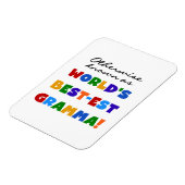 Magnet Flexible Autrement connu comme les meilleurs cadeaux de gra (Côté Gauche)