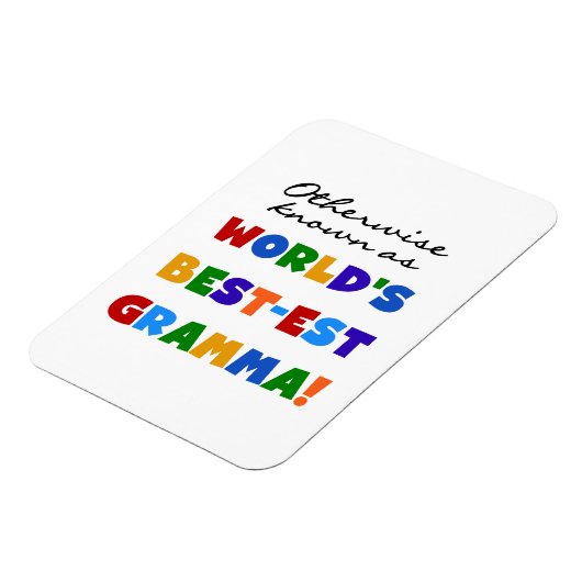 Magnet Flexible Autrement connu comme les meilleurs cadeaux de gra (Côté Gauche)