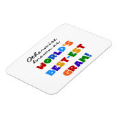 Magnet Flexible Autrement connu comme les meilleurs cadeaux de Gra (Côté Gauche)