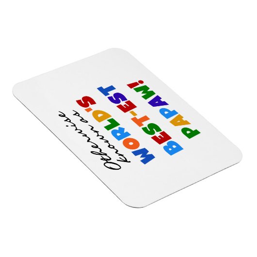 Magnet Flexible Autres T-shirts et cadeaux Papaw les plus connus (Côté Droit)