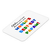 Magnet Flexible Autres T-shirts et cadeaux Papaw les plus connus (Côté Gauche)