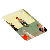 Magnet Flexible Aux Vets de Norman Rockwell (Côté Droit)