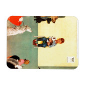 Magnet Flexible Aux Vets de Norman Rockwell (Horizontal)