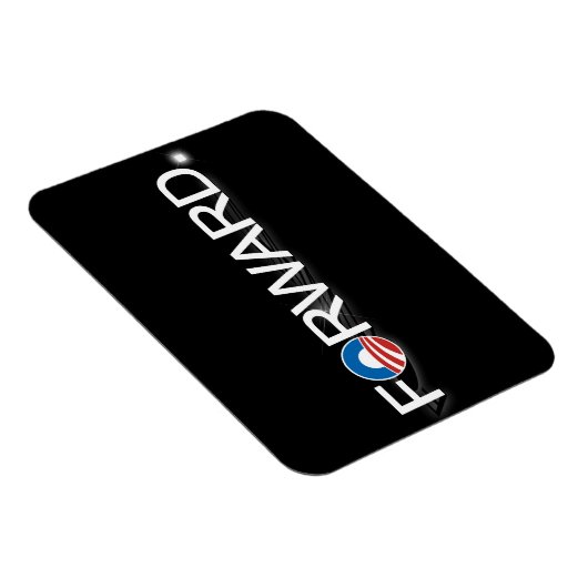 Magnet Flexible Avancer pour Obama 2012 (Côté Droit)