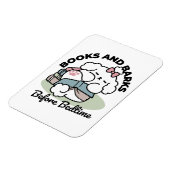 Magnet Flexible Avant le coucher avec ma chienne - Livre et Amoure (Côté Gauche)