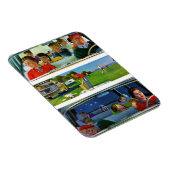 Magnet Flexible Avant, pendant et après le pique-nique (Côté Droit)