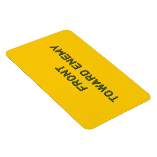 MAGNET FLEXIBLE AVANT VERS L'ENNEMI (Côté Droit)