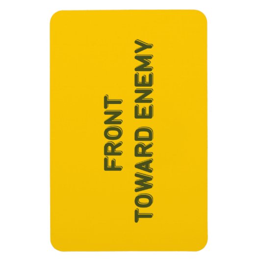 MAGNET FLEXIBLE AVANT VERS L'ENNEMI (Vertical)