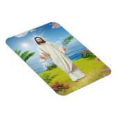 Magnet Flexible avec l'image du Jésus du Christ (Côté Droit)