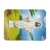 Magnet Flexible avec l'image du Jésus du Christ (Horizontal)