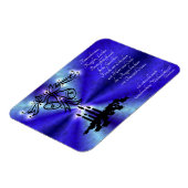 Magnet Flexible Avent, Weihnachten, Gedicht auf Deutsch (Côté Gauche)