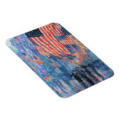 Magnet Flexible Avenue dans la pluie par Frederick Childe Hassam (Côté Droit)