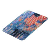 Magnet Flexible Avenue dans la pluie par Frederick Childe Hassam (Côté Gauche)