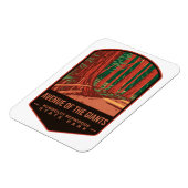 Magnet Flexible Avenue du Giants Redwood State Park (Côté Gauche)