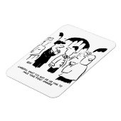 Magnet Flexible Avertissement du garçon d'honneur au marié (Côté Gauche)