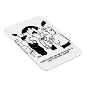 Magnet Flexible Avertissement du témoin au marié (Côté Droit)