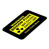 Magnet Flexible Avertissement : Flux de Bogon (Côté Gauche)