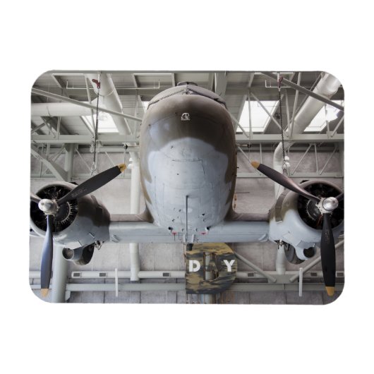 Magnet Flexible avion de transport C-47 Dakota de la Seconde Guerr (Horizontal)