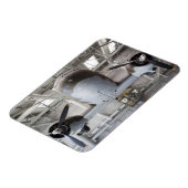 Magnet Flexible avion de transport C-47 Dakota de la Seconde Guerr (Côté Gauche)