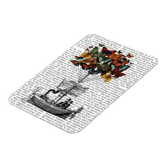 Magnet Flexible Avion papillon (Côté Gauche)