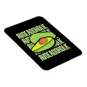 Magnet Flexible Avocado Fruit Food (Côté Droit)